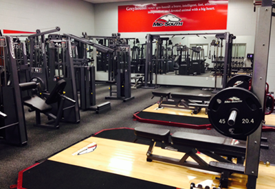 Weight room